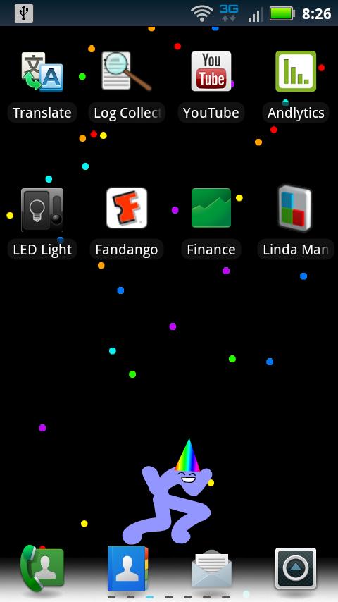 Hyun-Rolled Live Wallpaper Screen 2