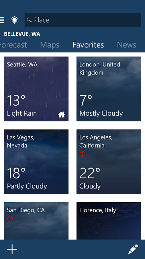 MSN Weather Forecast & Maps Android Apps on Google Play