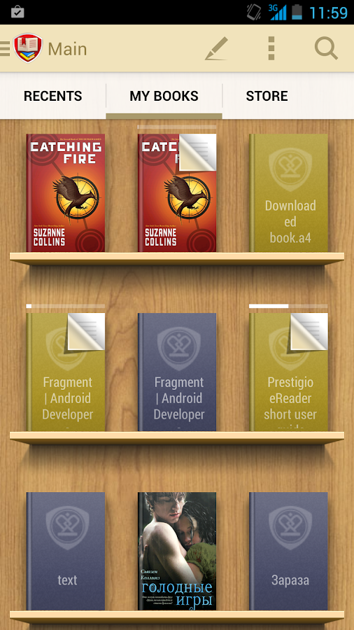 Book reader eReader Prestigio Androidapps op Google Play