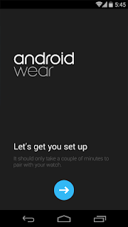 Android Wear screenshot