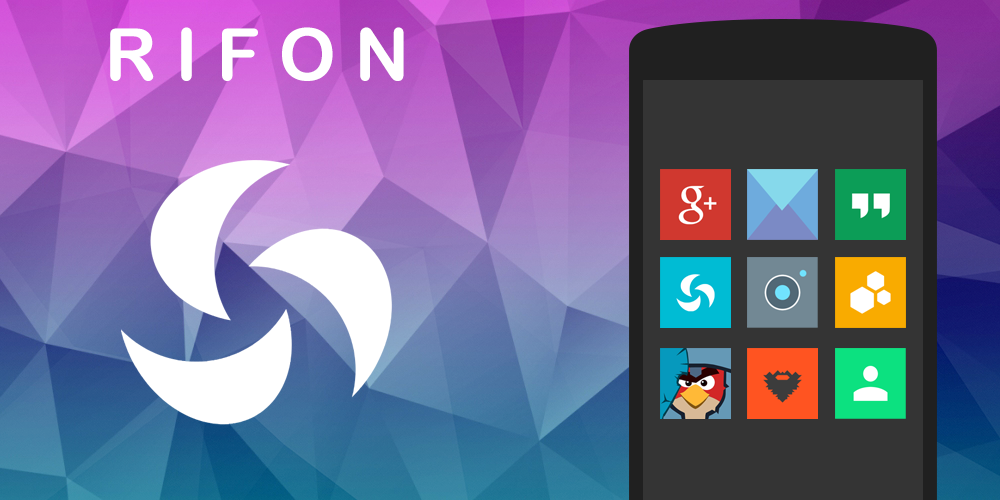 Rifon - Icon Pack - screenshot