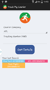 Track My Courier India Screenshots 1