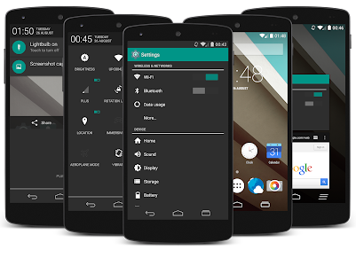 Screenshot Android KitKat L-Touch Theme v1.1