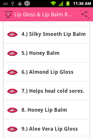 Lip Gloss Lip Balm Recipes