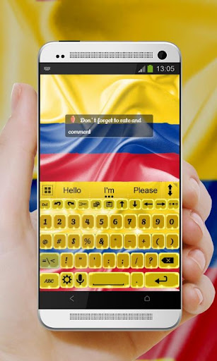 免費下載個人化APP|Colombia AiType Skin app開箱文|APP開箱王