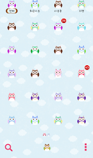 Download Colorful Owl dodol theme APK for PC