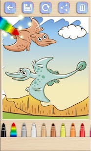How to mod Paint and color dinosaurs game lastet apk for bluestacks