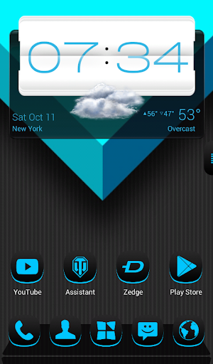 Next Launcher Theme Dafna B 3D