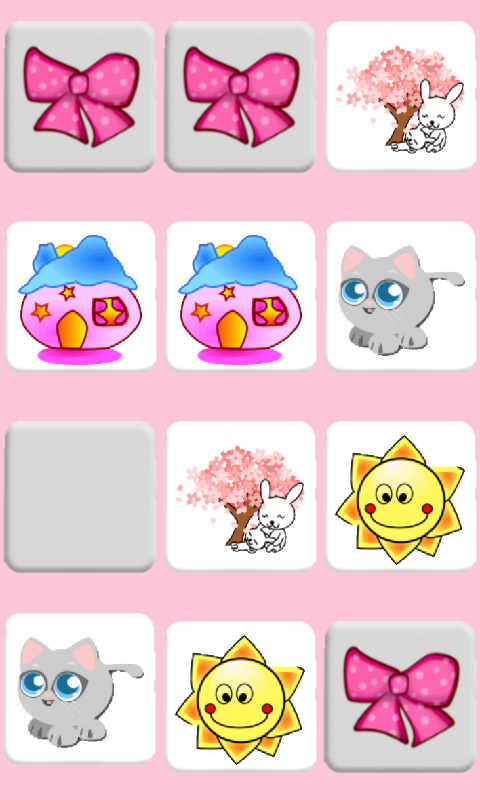 Android application Memory Game for kids screenshort