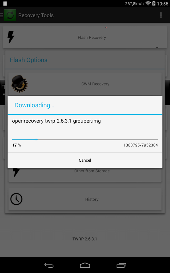 [ROOT] Rashr - Flash Tool - screenshot