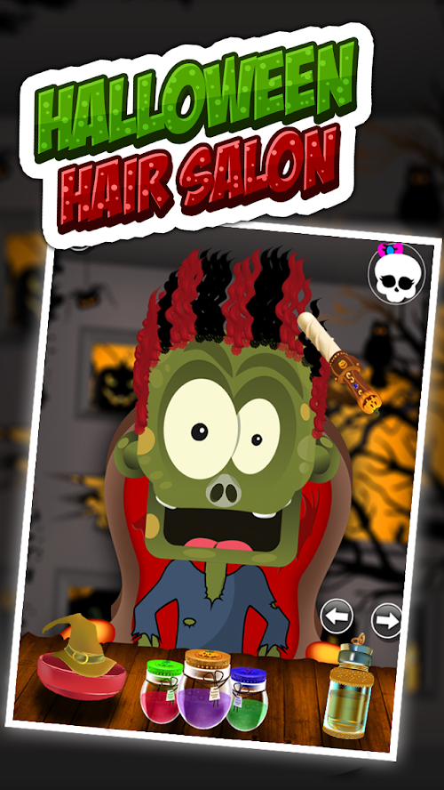 Android application Halloween Hair Salon 2 screenshort