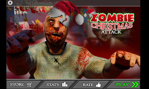 Angry Zombies Christmas Attack