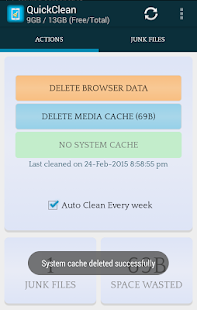 QuickClean - Memory Cleaner Screenshots 10