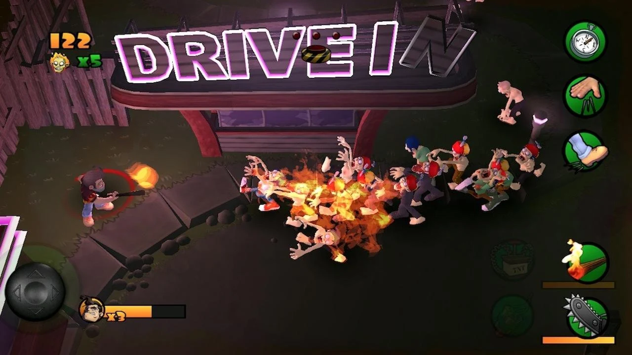 Burn Zombie Burn - screenshot