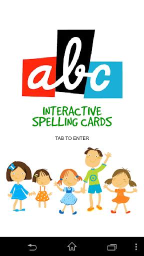 Interactive Spelling Cards