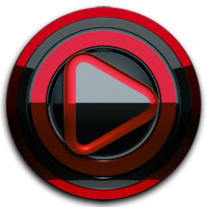 Poweramp skin Black Red.apk 3.02