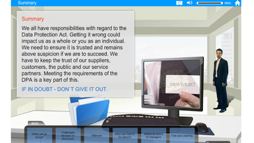 【免費商業App】Data Protection e-Learning-APP點子