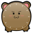 Cute Hippo Clock Widget 2×2 logo