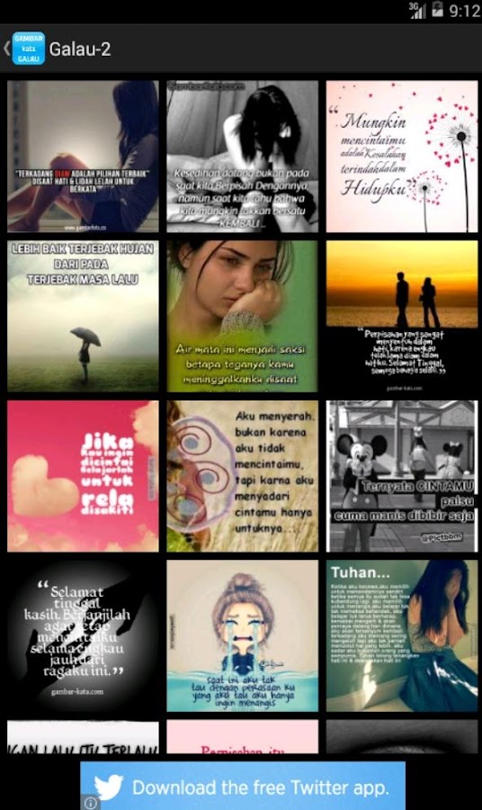 Gambar Kata Galau - Move On - Android Apps on Google Play