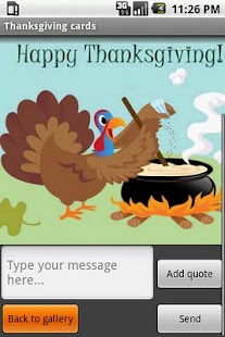 Free Download Thanksgiving cards APK