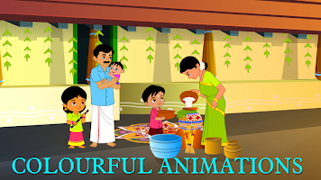 Captura de pantalla de Tamil Nursery Rhymes-Video 07 APK #2