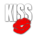 99.3/105.7 Kiss FM – Richmond logo