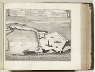 Plattegrond van Tripoli, ca. 1693-1696