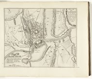 Plattegrond van het beleg van Charleroi, 1693