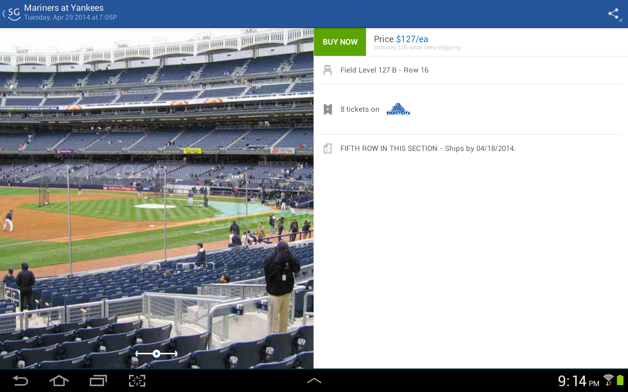 SeatGeek Event Tickets Android Apps on Google Play