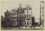 Exterieur van het Brouwershuis (Maison de l'Arbre d'Or) in Brussel