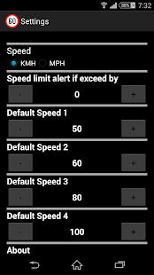 Speed warning Screenshots 1