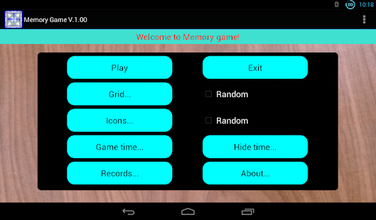 Memory game Screenshots 4
