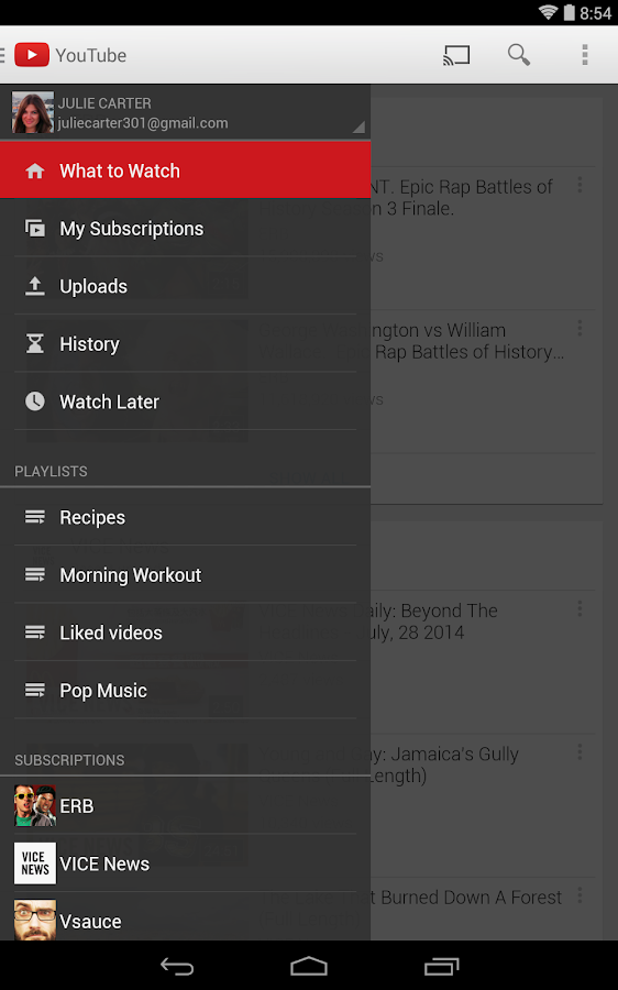 YouTube - screenshot