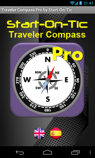 Brújula Traveler Compass Pro
