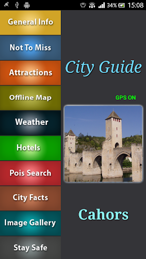 Cahors Offline Map Guide