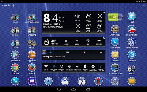 Screenshot LC Glass Octagon Apex/Go/Nova v1.08