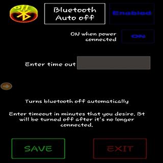 Bluetooth Auto Off