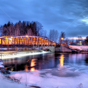 Canal Park bridge by Blaine Stauffer - City,  Street & Park City Parks