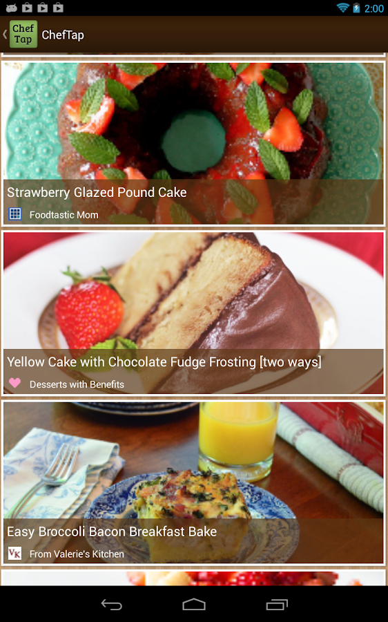 ChefTap Recipe App - Android Apps on Google Play