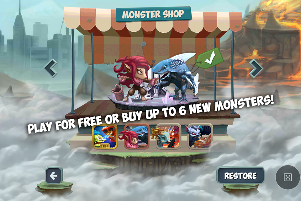 Monster Shake - screenshot