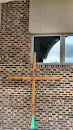 Wooden Cross at French Broad