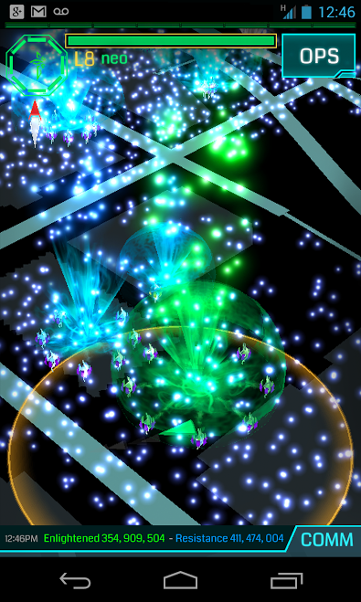   Ingress: captura de tela 