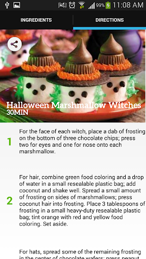 Halloween Marshmallow Witches