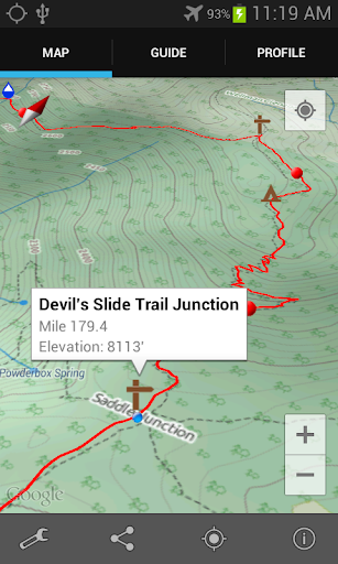 Guthook's Guide: PCT DEMO