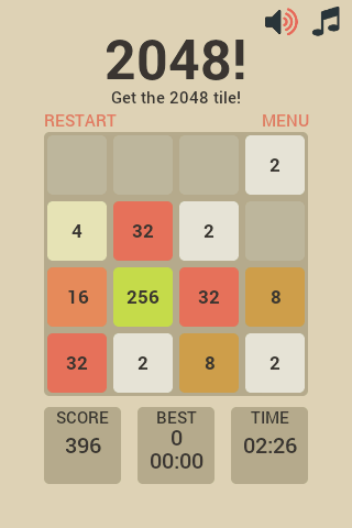 2048 Puzzle Game