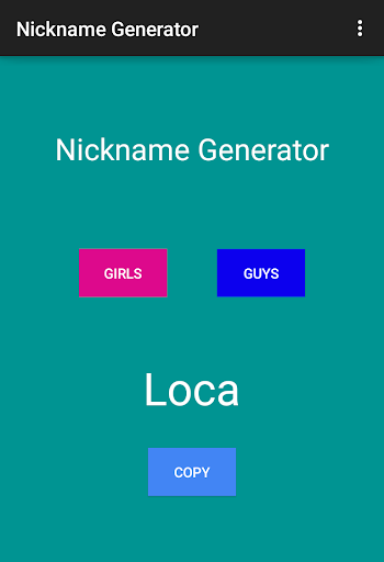 【免費工具App】Nickname Generator-APP點子