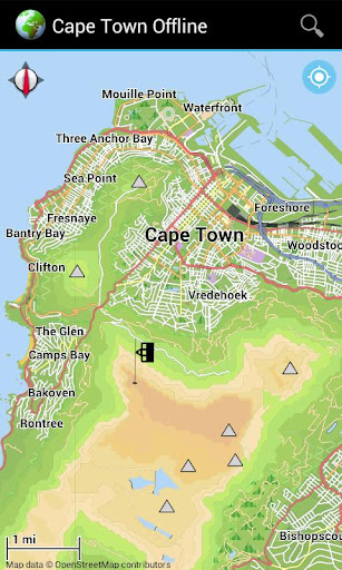 Offline Map Cape Town SA
