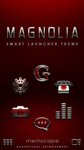 Smart Launcher Theme MAGNOLIA