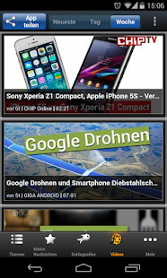 Technologie Nachrichten Screenshots 1