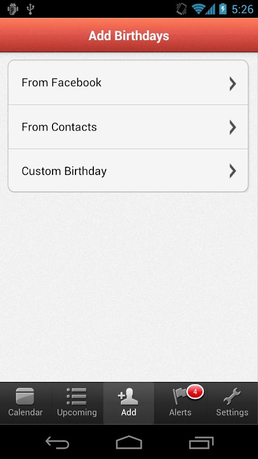 MyCalendar Android